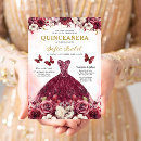 Search for spanish butterfly invitations Watercolor floral
