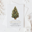 Search for tree christmas invitations Watercolor