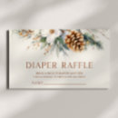 Search for holiday enclosure cards Diaper raffle ticket