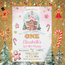 Search for gingerbread birthday invitations Cookie