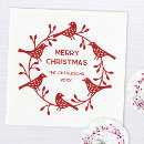 Search for scandinavian christmas napkins Bird