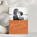 Search for rust save the date postcards Elegant