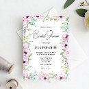 Search for anemone bridal shower invitations Elegant
