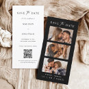 Search for photo strip save the dates Black and white