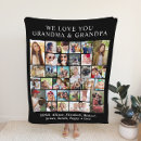 Search for grandparents blankets Black