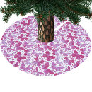 Search for pink tree skirts White