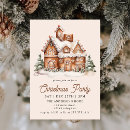 Search for gingerbread christmas invitations Modern