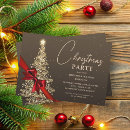 Search for fancy seasonal invitations Gold
