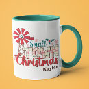 Search for small town mugs Merry christmas