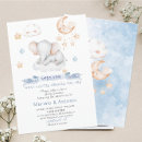 Search for elephant bridal shower invitations Boy