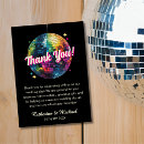 Search for disco ball thank you cards Sparkle
