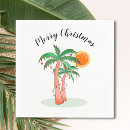 Search for palm tree napkins Merry christmas