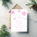 Search for snowflakes bridal shower invitations Snow in love