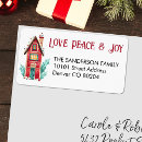 Search for joy love peace return address labels Modern