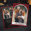 Search for red and black plaid christmas cards Buffalo check