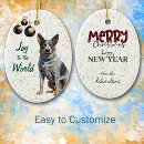 Search for australian cattle dog christmas tree decorations Animal