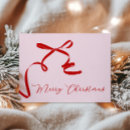 Search for ribbon christmas cards Coquette