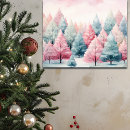 Search for pink christmas tree art Winter