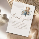Search for bear thank you cards Bear baby shower