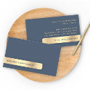 Search for blue metal business cards Consultant