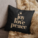 Search for gold christmas cushions Typography