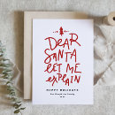 Search for dear santa christmas cards Dog