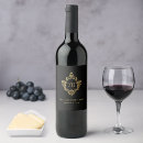 Search for 70th birthday wine labels Black