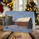 Search for red barn christmas cards Farm