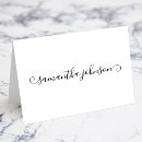 Search for flat place cards Calligraphy
