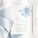 Search for snowflakes baby shower invitations Winter wonderland