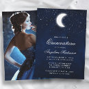 Search for celestial quinceanera invitations Moon