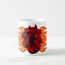 Search for fire horse mugs Flames