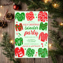 Search for ugly sweater christmas invitations Modern