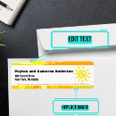 Search for beach return address labels Chic