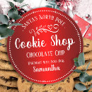 Search for christmas cookie stickers Santa