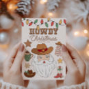 Search for horseshoe christmas cards Cowboy