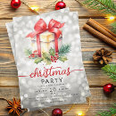 Search for bokeh christmas invitations Company christmas party