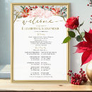 Search for red and gold wedding programs Calligraphy