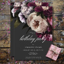 Search for peonies birthday invitations Botanical