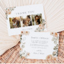 Search for floral wedding thank you cards Sage green