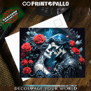 Search for vintage halloween illustration postcards Skull