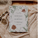Search for terracotta botanical invite wedding wedding invitations Vintage