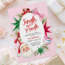 Search for jingle and mingle christmas invitations Colourful