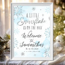 Search for boy baby shower welcome signs Winter wonderland