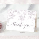Search for snowflake thank you cards Snowflake baby shower