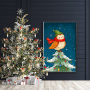 Search for christmas owl art Birds