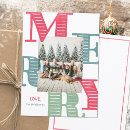 Search for single photo cards Holiday greetings