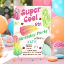 Search for super girl invitations Colourful