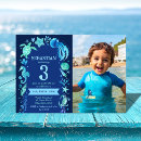 Search for sea horse invitations Under the sea