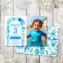 Search for under the sea birthday invitations Jellyfish